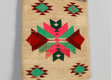 Cornhusk Bag with Geometric Design, 1900