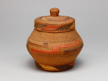 Antique Lidded Basket, Tlingit Culture
