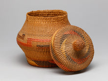 Antique Lidded Basket, Tlingit Culture