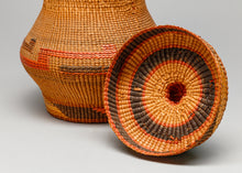 Antique Lidded Basket, Tlingit Culture