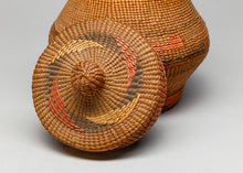 Antique Lidded Basket, Tlingit Culture