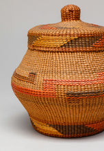 Antique Lidded Basket, Tlingit Culture