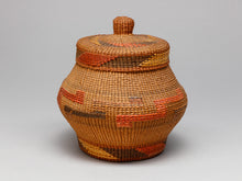 Antique Lidded Basket, Tlingit Culture