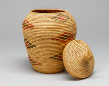 Basket with Geometric Designs, Cup'ik