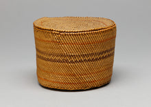 Lidded Basket with Fitted Lid, Nuu-Chah-Nulth