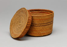 Lidded Basket with Fitted Lid, Nuu-Chah-Nulth