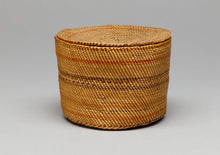 Lidded Basket with Fitted Lid, Nuu-Chah-Nulth