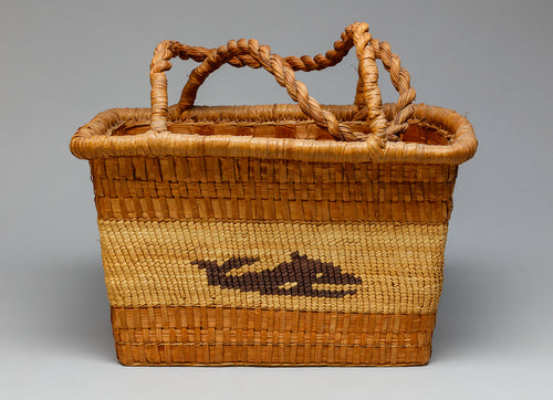 Nuu-Chah-Nulth Basketry Purse, c. 1960