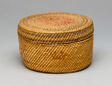 Lidded Basket with Bird Designs, Nuu-Chah-Nulth