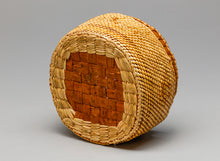 Lidded Basket with Bird Designs, Nuu-Chah-Nulth