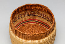 Lidded Basket with Stripped Arrow Design, Nuu-Chah-Nulth