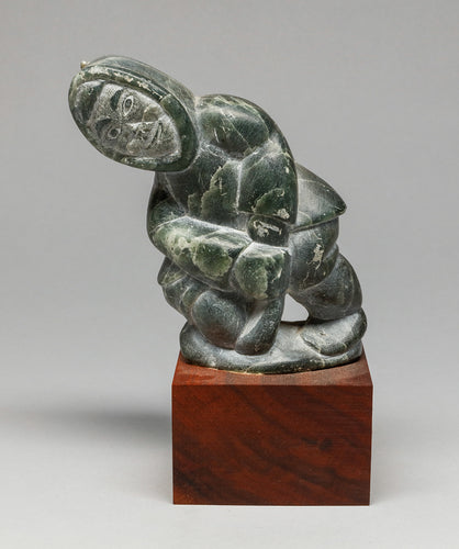Fisherman by Noah Killupa Qinuajua (1919-1963), Inuit