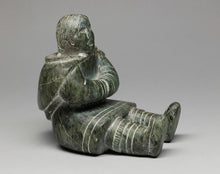 Seated Woman by Tagoona Qavavauq (b. 1945), Inuit