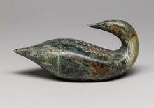 Loon Carving by Glenn Tingook (1938-2000), Inupiaq