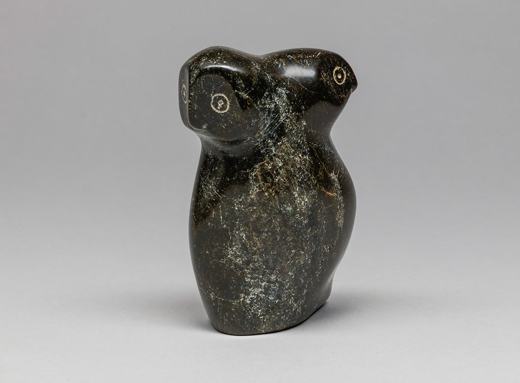 Owl Mother with Baby, Inuit