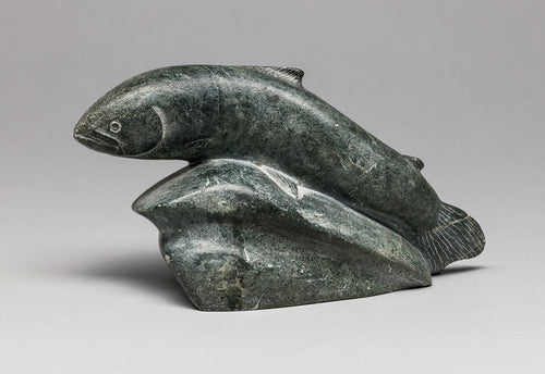 Fish by Bertha Ajappatu Pirti (b. 1933), Inuit