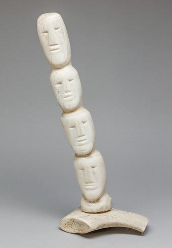 Totem of Ancestors by Luke Hallauk, Inuit