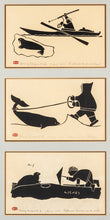 Three Inuit Prints by Henry Napartuk