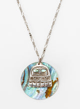 Pendant depicting Eagle Tail by Patty Fawn