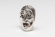 Wind Spirit Pin and Pendant by Lillian Pitt, Yakama and Warm Springs Nations