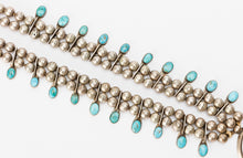 Vintage Navajo Child's Squash Blossom Necklace, c. 1940
