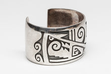 Heavy Geometric Design Cuff, Hopi