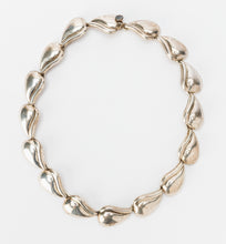 Vintage Mexican Leaf Design Necklace