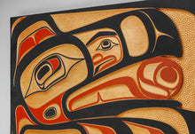 Panel depicting Raven Stealing the Sun by Doug Zilke