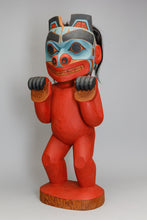 Shaman Wearing Bear Mask, c. 1980 by Lelooska (1933 - 1996)