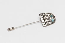 Eagle Tail Earrings and Stick Pin Set by Patty Fawn