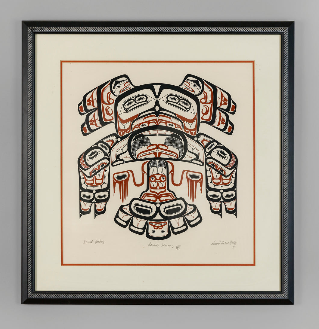 Raven's Journey by David A. Boxley, Alaskan Tsimshian