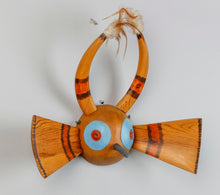 Mask depicting a Mosquito by Gerard Tsonakwa, Abenaki
