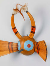 Mask depicting a Mosquito by Gerard Tsonakwa, Abenaki