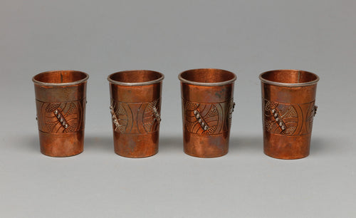 Set of Vintage Shot Glasses by Victoria, Mexico