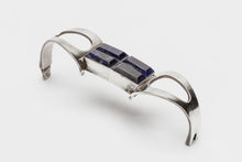 Modernist Sodalite Cuff Bracelet, c. 1960, Mexico