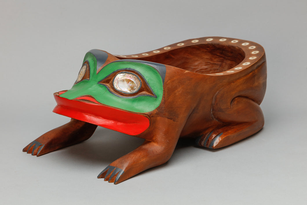 Vintage Frog Bowl c. 1960, Tlingit