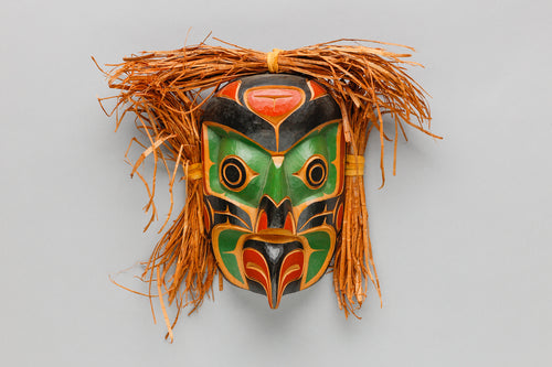 Small Wren Mask by Tom Whonnock, Kwakwaka'wakw