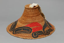 Ceremonial Hat with Split Frog Design, Tlingit Basketry