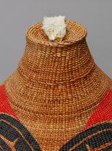 Ceremonial Hat with Split Frog Design, Tlingit Basketry