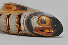 Articulated Salmon Rattle by Andy Louie, Kwakwaka'wakw First Nation