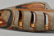 Articulated Salmon Rattle by Andy Louie, Kwakwaka'wakw First Nation