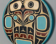 Panel depicting Eagle by Chief Peter Smith, Kwakwaka'wakw Nation