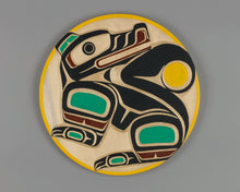 Panel Depicting Wolf by Chief Peter Smith, Kwakwaka'wakw Nation