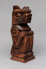 Grizzly Bear Totem by Gino Seward, Coast Salish and Kwakwaka’wakw