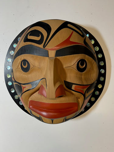 Nisga'a Moon Mask by Travis Peal, Nisga'a First Nation