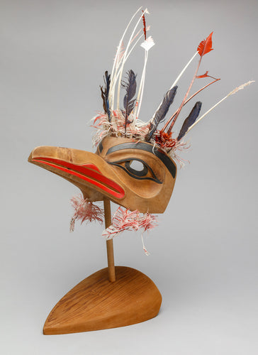 Headdress depicting a Mosquito by Francis Horne, Coast Salish