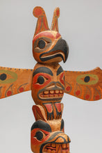 Vintage Coast Salish Model Totem Pole, c. 1940