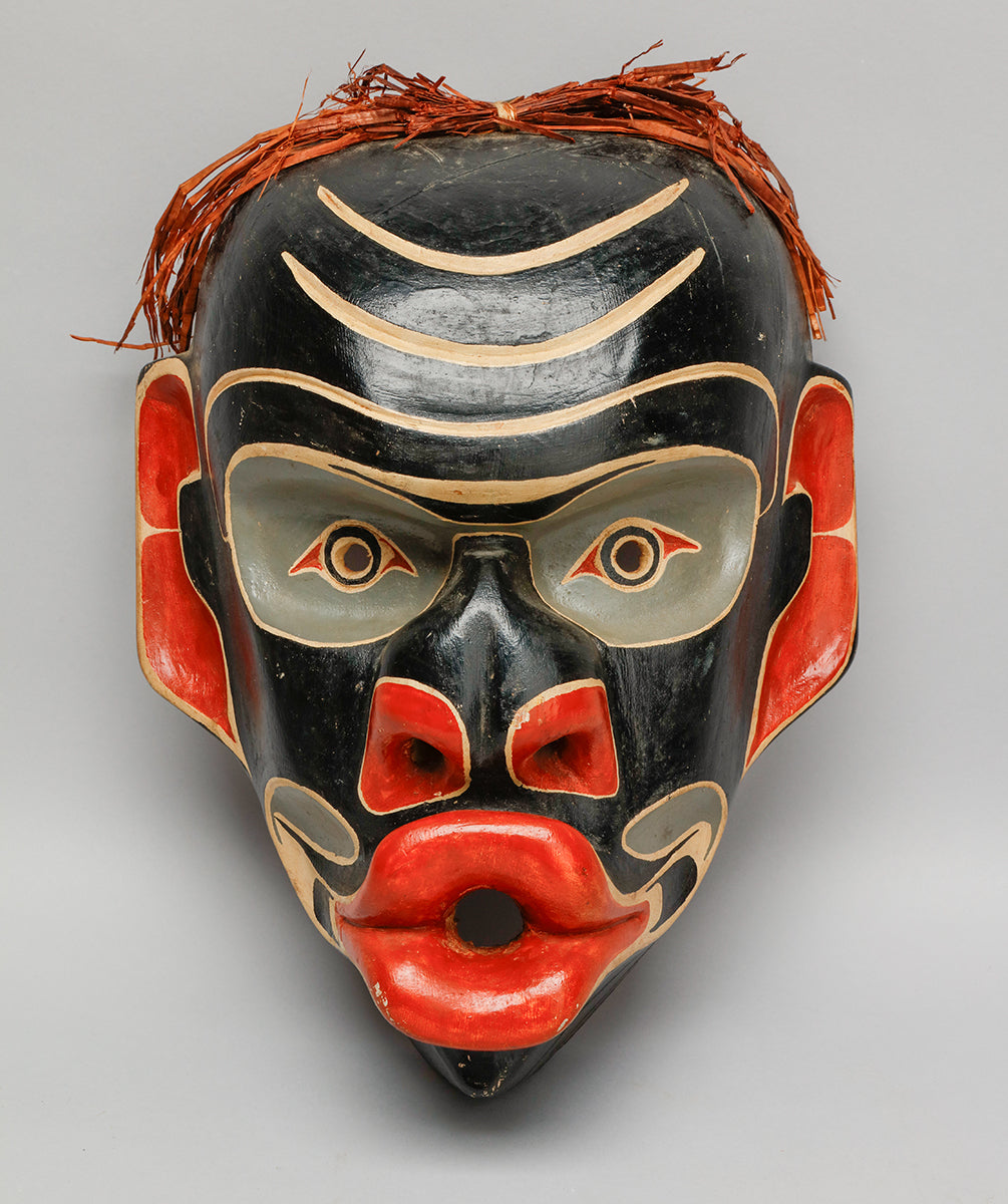 Historic Dzunukwa (Wild Woman) Mask, Kwakwaka'wakw Culture