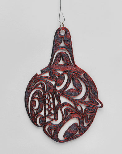 Northwest Coast Killer Whale Ornament by Ruth Wilbur Peterson