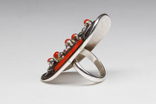 Mediterranean Coral Ring by Jobeth Mayes, Zuni